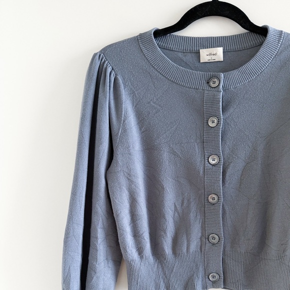 Wilfred Alessia Cardigan (Dusty Blue) - Picture 2 of 9